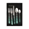 Aladdin Antique Green Five-Piece Place Setting – Set Of 4