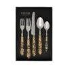 Aladdin Brilliant Gold Fleck Five-Piece Place Setting – Set Of 4