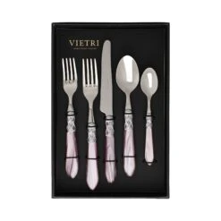 Aladdin Brilliant Lilac Five-Piece Place Setting – Set Of 4