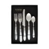 Aladdin Antique Light Gray Five-Piece Place Setting – Set Of 4