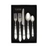 Aladdin Brilliant White Five-Piece Place Setting – Set Of 4