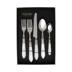 Aladdin Antique White Five-Piece Place Setting – Set Of 4