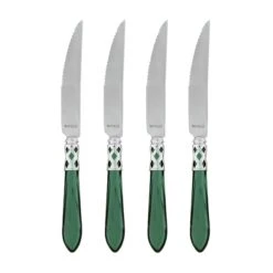 Aladdin Brilliant Steak Knives - Set Of 4 -Vietri ALD 9824G B 2100 web1 9856c767 1883 4c92 a050 fa0399a505e0 1800x1800