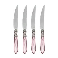 Aladdin Antique Steak Knives - Set Of 4 -Vietri ALD 9824L 2100 web1 c076b1a5 02b4 4b03 ae54 0cdfa5681c08 1800x1800