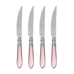 Aladdin Brilliant Steak Knives - Set Of 4 -Vietri ALD 9824L B 2100 web1 6458e04f b768 4899 8360 9fb89c862cbf 1800x1800