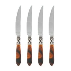 Aladdin Antique Steak Knives - Set Of 4 -Vietri ALD 9824T 2100 web1 0542defa 9bcd 4585 a1f3 9a7f5e9052ef 1800x1800