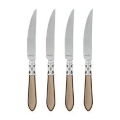 Aladdin Brilliant Steak Knives - Set Of 4 -Vietri ALD 9824TP B 2100 web1 ed874568 c8df 42fb b608 e5e7e6322ac4 1800x1800