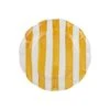 Amalfitana Yellow Stripe Salad Plate