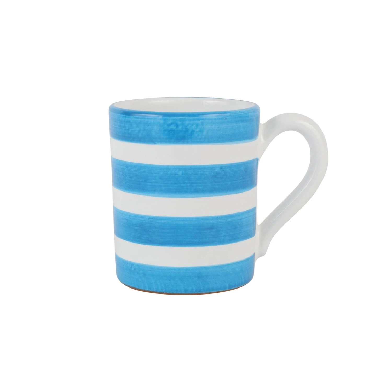 Amalfitana Aqua Stripe Mug 1 Amalfitana Aqua Stripe Mug