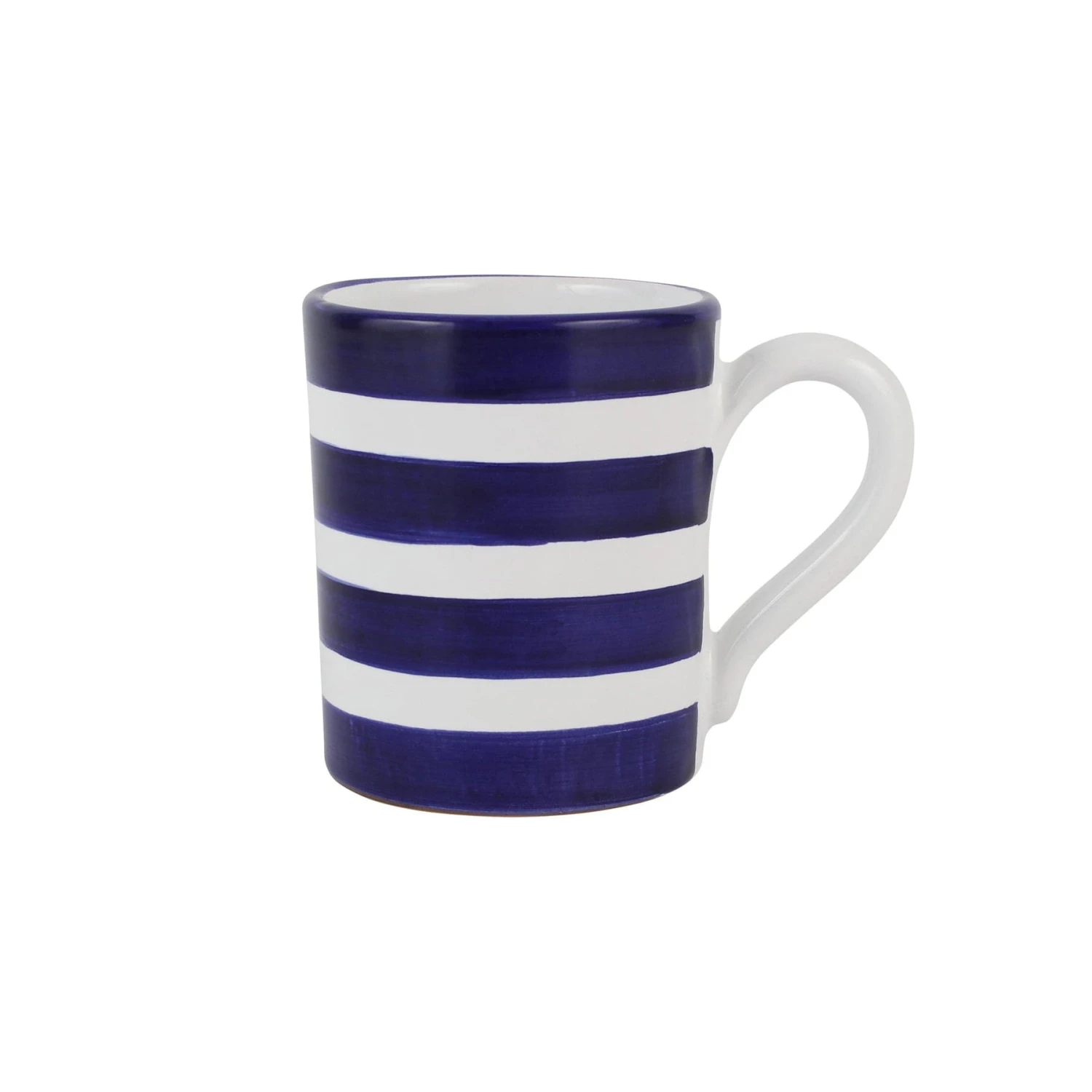 Amalfitana Cobalt Stripe Mug 1 Amalfitana Cobalt Stripe Mug