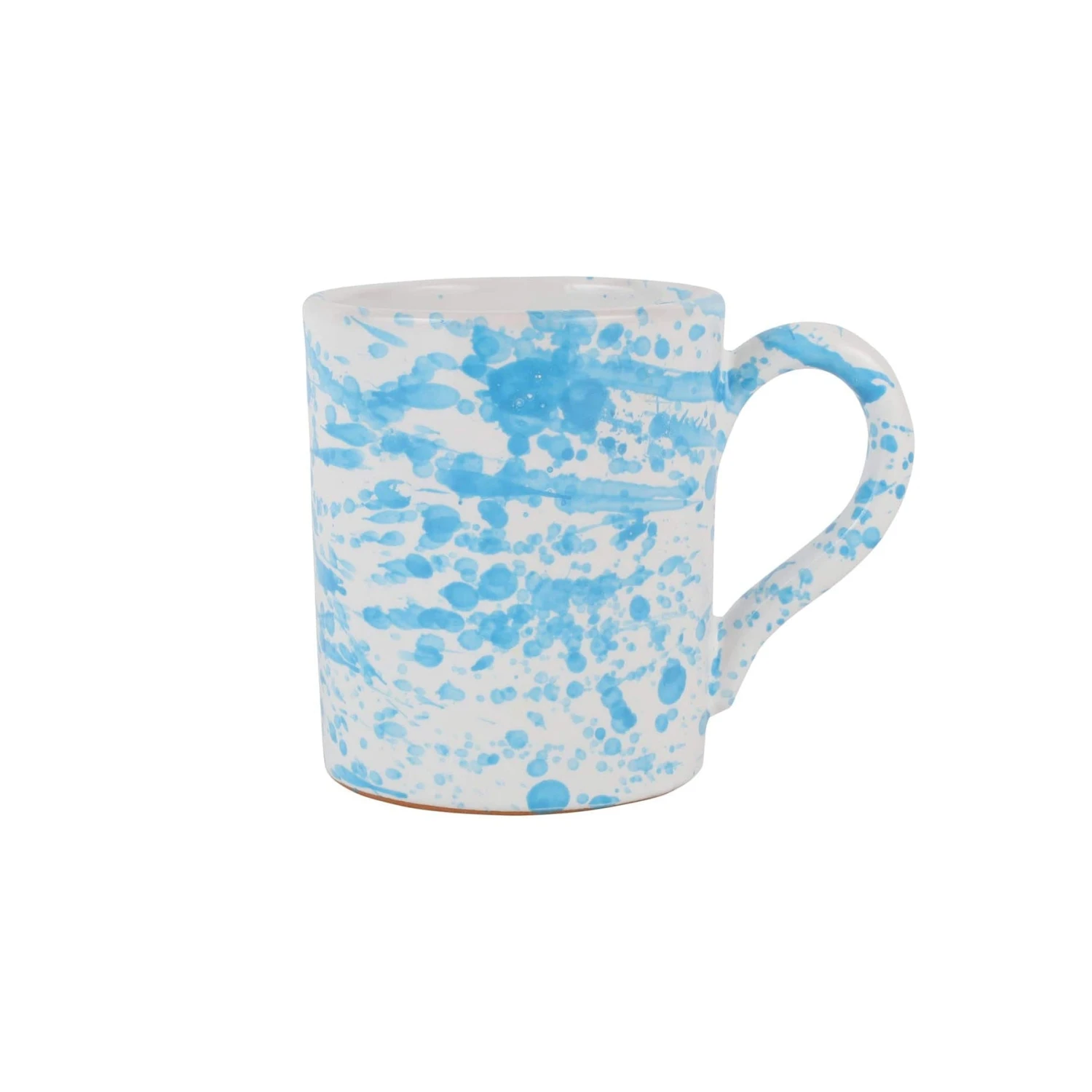 Amalfitana Aqua Splatter Mug 1 Amalfitana Aqua Splatter Mug