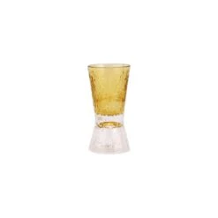 Barocco Amber Liquor Glass