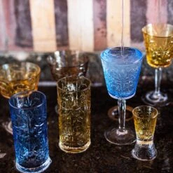 Barocco Amber Liquor Glass -Vietri BCO 8814A 5 1800x1800