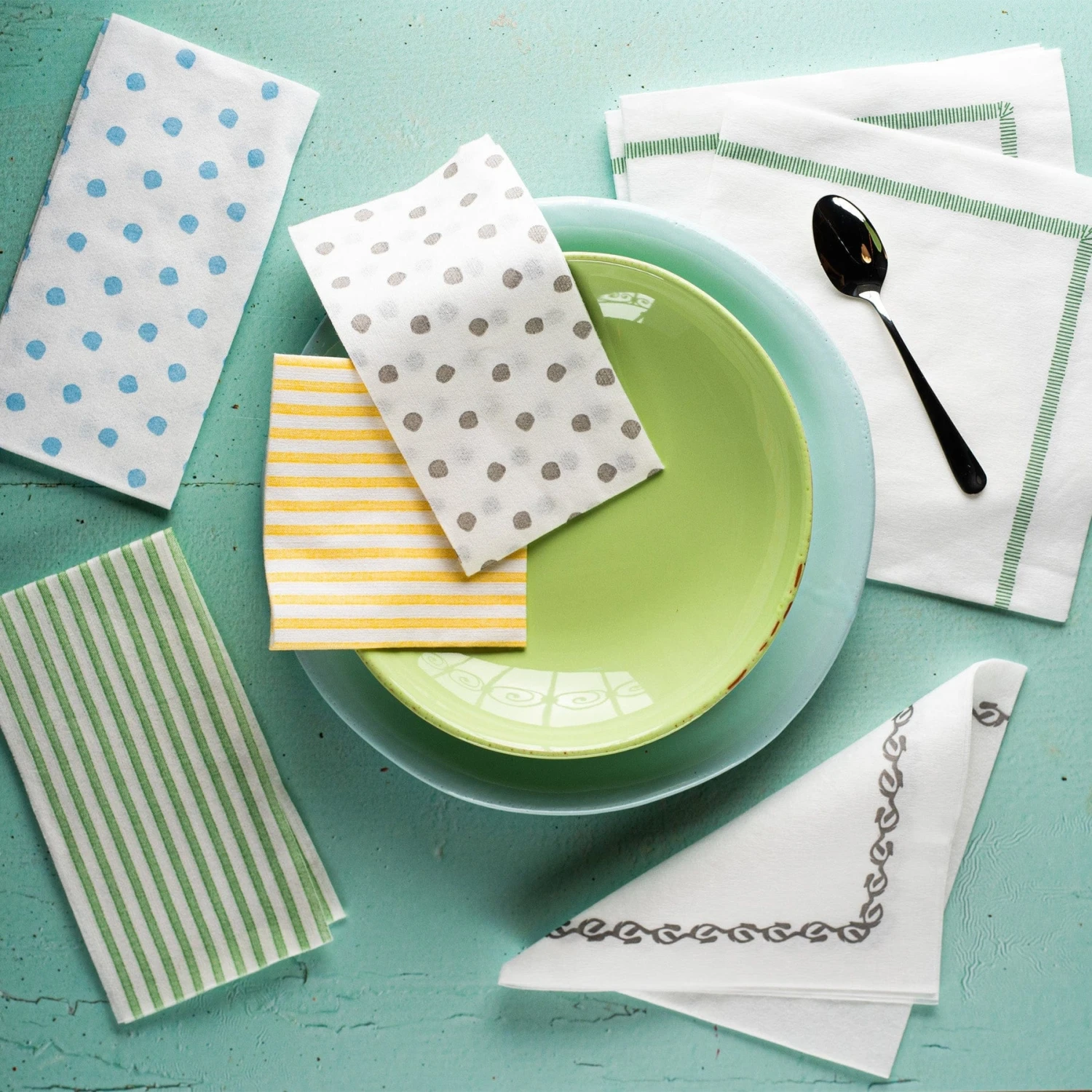 Cucina Fresca Aqua Dinner Plate 2 Cucina Fresca Aqua Dinner Plate - Image 2