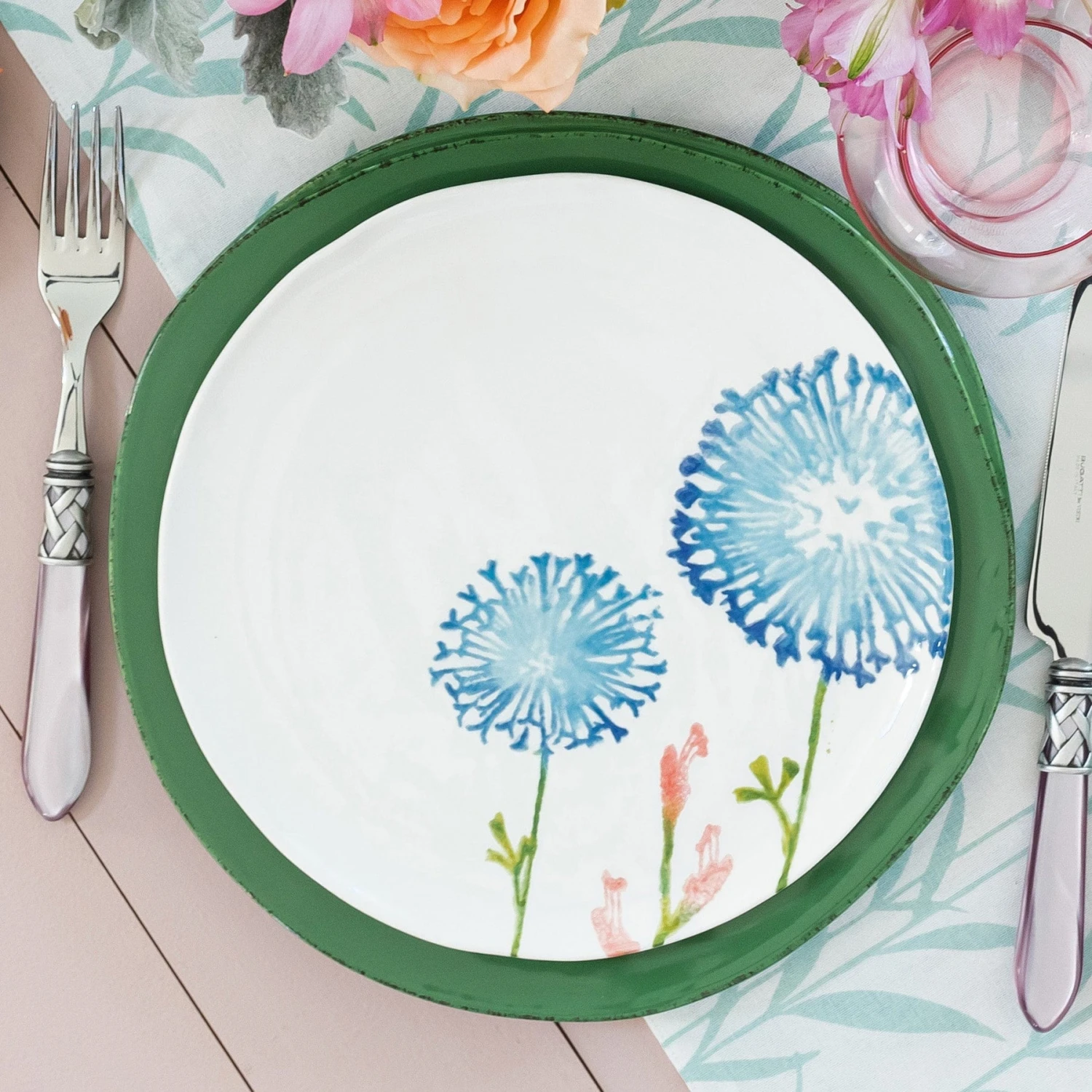 Fiori Di Campo Assorted Salad Plates - Set Of 4 8 Fiori Di Campo Assorted Salad Plates - Set Of 4 - Image 8