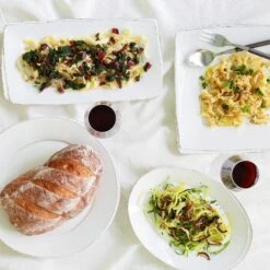 Lastra White Square Platter -Vietri LAS 26028W LSALT 3 1800x1800