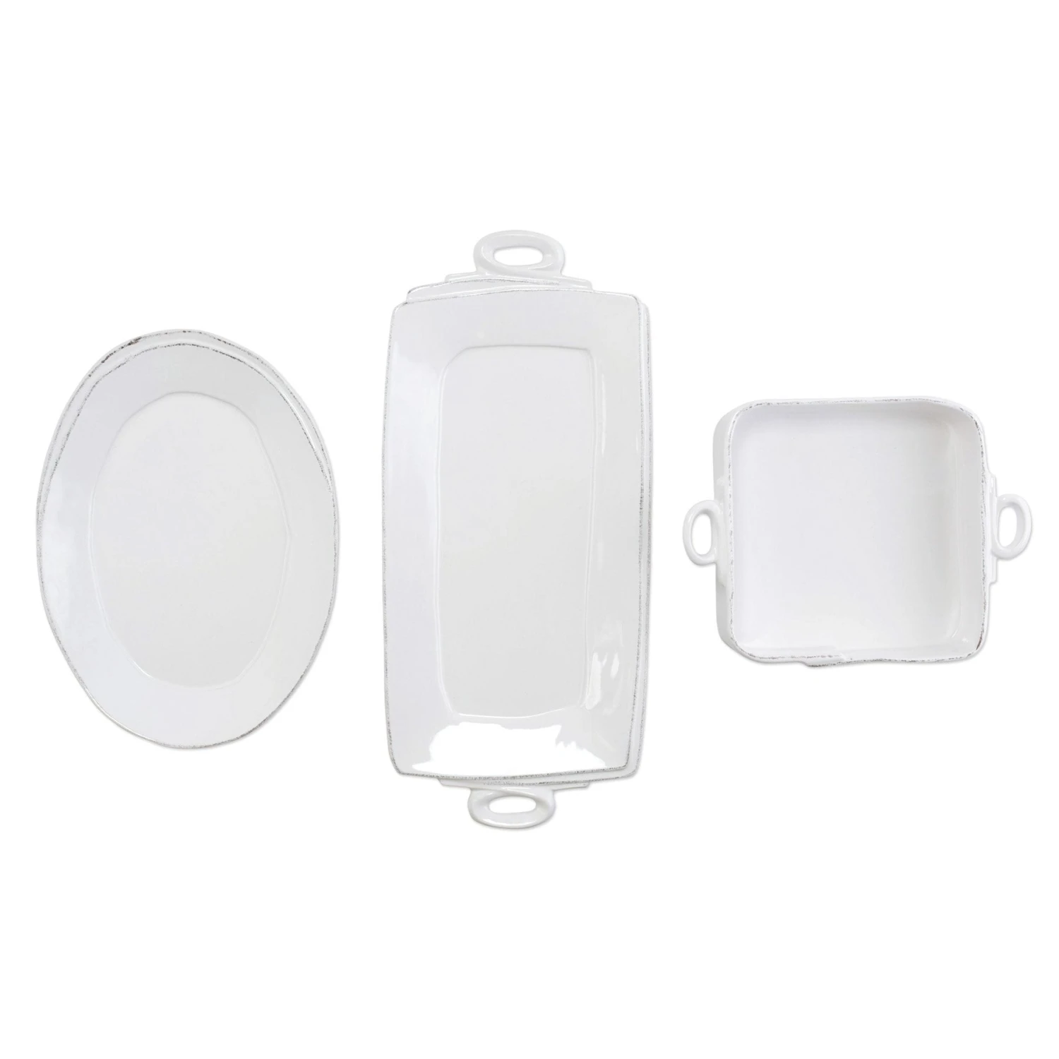 Lastra White 3-Piece Hostess Set 1 Lastra White 3-Piece Hostess Set