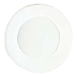 Lastra White Round Platter