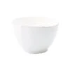 Lastra White Deep Serving Bowl