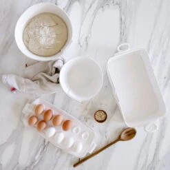 Lastra White Rectangular Baker -Vietri LAS 2653W LSALT 2 1800x1800