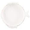 Melamine Lastra Fish White Medium Serving Bowl