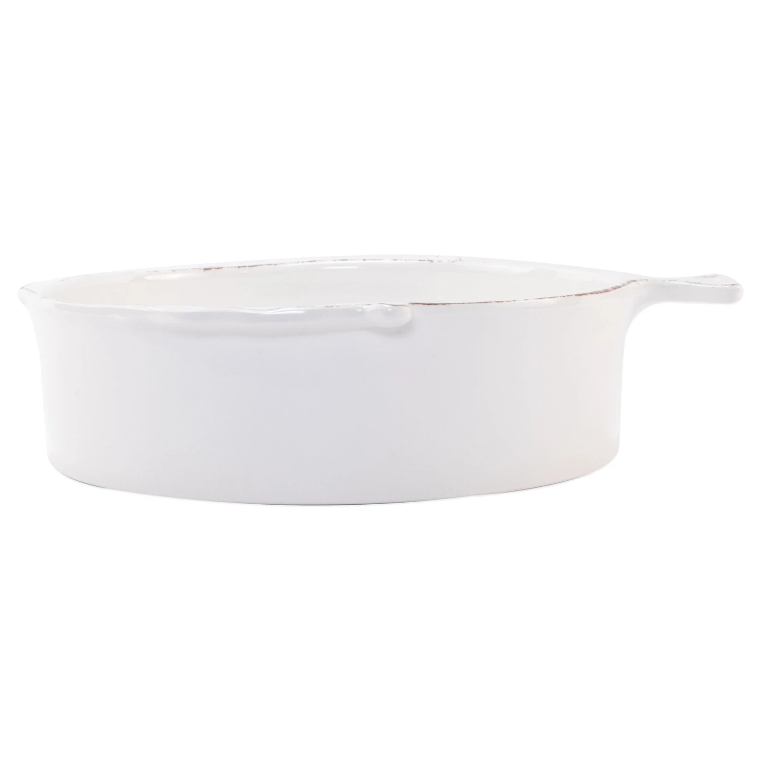 Melamine Lastra Fish White Medium Serving Bowl 2 Melamine Lastra Fish White Medium Serving Bowl - Image 2