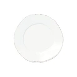 Melamine Lastra White Salad Plate