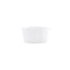 Melamine Lastra White Condiment Bowl