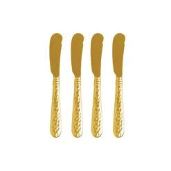 Martellato Gold Spreaders - Set Of 4