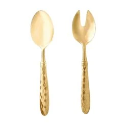 Martellato Gold Salad Server Set