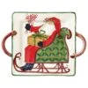 Old St. Nick Handled Square Platter