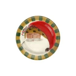 Old St. Nick Multicultural Assorted Round Salad Plates - Set Of 4 14 Old St. Nick Multicultural Assorted Round Salad Plates - Set Of 4 -Vietri OSN 7802MCC 1 1800x1800