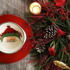 Old St. Nick Small Handled Round Baker -Vietri OSN 78074 LSALT 2 1800x1800