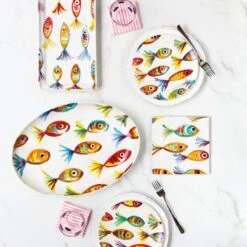 Pesci Colorati Rectangular Platter 5 Pesci Colorati Rectangular Platter -Vietri PSE 7827 LSALT 1 1800x1800