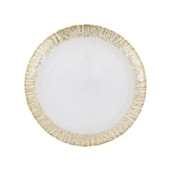 Rufolo Glass Dinner Plate Â