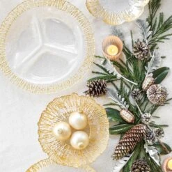 Rufolo Glass Gold Large Deep Bowl -Vietri RUF 5238 LSALT 3 1800x1800