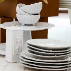 Incanto Stone White Stripe Footed Bowl 5 Incanto Stone White Stripe Footed Bowl -Vietri SINC W1103A LSALT 1 1800x1800