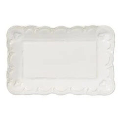 Incanto Stone Lace Small Rectangular Platter