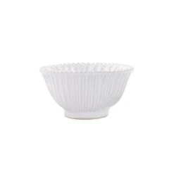 Incanto Stone White Stripe Small Serving Bowl
