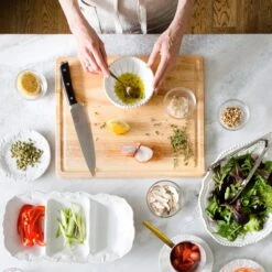 Incanto Stone White Stripe Small Serving Bowl 9 Incanto Stone White Stripe Small Serving Bowl -Vietri SINC W1130 LSALT 2 1800x1800