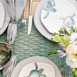 Tartaruga Turtle With Body Salad Plate -Vietri TAR 9701C LSALT 2 1800x1800