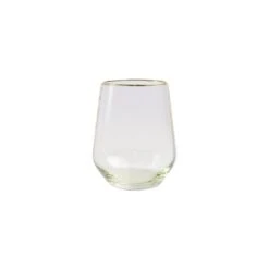 Rainbow Assorted Stemless Wine Glasses - Set Of 4 -Vietri VBOW G52121 2100 web1 1800x1800