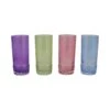 Deco Assorted Tall Tumblers - Set Of 4
