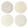 Earth Assorted Dinner Plates - Set Of 4