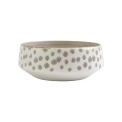 Earth Flower Medium Shallow Bowl