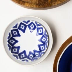 Santorini Diamond Condiment Bowl 11 Santorini Diamond Condiment Bowl -Vietri VSAN 003003A LSALT 10 1800x1800