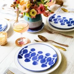 Santorini Fish Salad Plate -Vietri VSAN F003001 LSALT 8 1800x1800