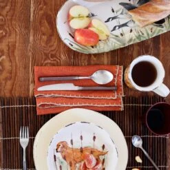 Wildlife Hunting Dog Salad Plate -Vietri WDL 7801GR LSALT 1 1800x1800