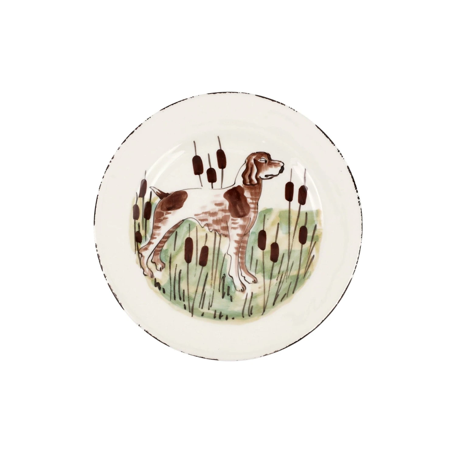 Wildlife Spaniel Salad Plate 1 Wildlife Spaniel Salad Plate