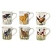 Wildlife Assorted Mugs - Set Of 6